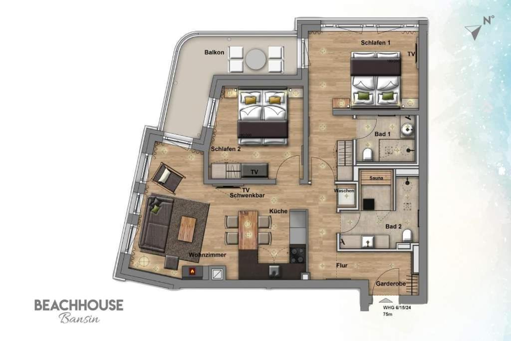 Beachhouse Bansin App 06 Χέρινγκσντορφ Εξωτερικό φωτογραφία